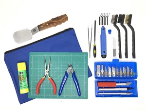 AMX3d Economy 3D Printer Tool Kit - All The 3D Printing Tools & Accessories Needed to Remove, Clean & Finish 3D Prints for Adhesion Print Removal Print Clean-Up and 3D Printer Maintenance AMX3d Economy 3D Printer Tool Kit - All The 3D Printing Tools & Accessories Needed to Remove, Clean & Finish 3D Prints for Adhesion Print Removal Print Clean-Up and 3D Printer Maintenance