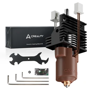 Creality Upgrade K1C/K1 Max/K1 Ceramic Heating Block Kit 3D Printer Accessories,Terminal with Buckle K1 Series Hotend Kit, Supports 300°C High Temperature and 600mm/s High-Speed Printing 60W Fast Creality Upgrade K1C/K1 Max/K1 Ceramic Heating Block Kit 3D Printer Accessories,Terminal with Buckle K1 Series Hotend Kit, Supports 300°C High Temperature and 600mm/s High-Speed Printing 60W Fast