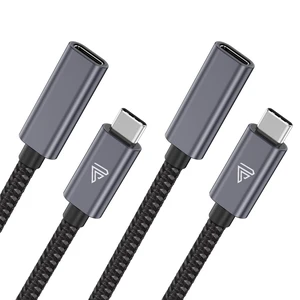 Faracent USB C Extension Cable 10Gbps USB 3.2 Type C Male to Female | Charging Sync for iPhone 17 16 15 Pixel PSVR2 MacBook Air Pro/New iPad Dell XPS Surface Book 6ft 2pack Grey Faracent USB C Extension Cable 10Gbps USB 3.2 Type C Male to Female | Charging Sync for iPhone 17 16 15 Pixel PSVR2 MacBook Air Pro/New iPad Dell XPS Surface Book 6ft 2pack Grey