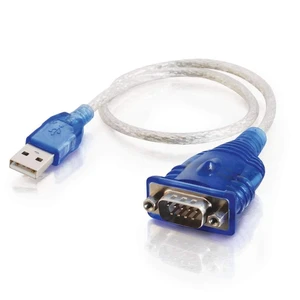 Legrand USB to DB9 Serial Adapter Cable, Adapter Cable, USB to Desktop Adapter, 1.5 Foot Adapter Cord, Gray, 1 Count, C2G 26886 Legrand USB to DB9 Serial Adapter Cable, Adapter Cable, USB to Desktop Adapter, 1.5 Foot Adapter Cord, Gray, 1 Count, C2G 26886