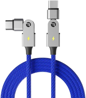 Raycon Magic Spin Cable - 6.6 Feet 100W Fast Charging Type C to Type C Cable for iPhone 16, Samsung Galaxy S24, Google Pixel 7, OnePlus 11, iPad Pro, MacBook Air (Blue, 6.6 Feet) Raycon Magic Spin Cable - 6.6 Feet 100W Fast Charging Type C to Type C Cable for iPhone 16, Samsung Galaxy S24, Google Pixel 7, OnePlus 11, iPad Pro, MacBook Air (Blue, 6.6 Feet)