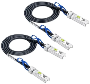25G SFP28 SFP+ DAC Cable for Cisco SFP-H25GB-CU0.5M, 0.5m/1.6ft, 2-Pack | 25GBASE-CR Passive Twinax Direct Attach Copper Cable for Cisco, Ubiquiti UC-DAC-SFP28, Supermicro, Mikrotik, Arista and More 25G SFP28 SFP+ DAC Cable for Cisco SFP-H25GB-CU0.5M, 0.5m/1.6ft, 2-Pack | 25GBASE-CR Passive Twinax Direct Attach Copper Cable for Cisco, Ubiquiti UC-DAC-SFP28, Supermicro, Mikrotik, Arista and More