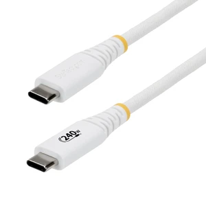 3ft/91cm USB-C to USB-C Charging Cable (S2CEPR3FW-USB-CABLE) | USB-IF Certified, 240W 5A PD EPR, USB 2.0 480Mbps, Ultra-flexible, 2.0 Laptop, Charge and sync, Rugged braided nylon jacket 3ft/91cm USB-C to USB-C Charging Cable (S2CEPR3FW-USB-CABLE) | USB-IF Certified, 240W 5A PD EPR, USB 2.0 480Mbps, Ultra-flexible, 2.0 Laptop, Charge and sync, Rugged braided nylon jacket