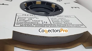 Pc Accessories - Connectors Pro 14P 100' IDC Silver Flat Ribbon Cable for 2.54mm 0.1" Pitch Connectors, 14 Wires, 14 Conductors, 100 Feet, Spool Pc Accessories - Connectors Pro 14P 100' IDC Silver Flat Ribbon Cable for 2.54mm 0.1" Pitch Connectors, 14 Wires, 14 Conductors, 100 Feet, Spool