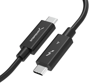 Thunderbolt 4 Cable, 1M, 100W PD, 8K, 40Gbps (CB-T4M1) | Certified TB4; 100W PD; 8K@60Hz DisplayPort; 40Gbps; USB4 & TB3; 3.28ft; laptops/tablets Thunderbolt 4 Cable, 1M, 100W PD, 8K, 40Gbps (CB-T4M1) | Certified TB4; 100W PD; 8K@60Hz DisplayPort; 40Gbps; USB4 & TB3; 3.28ft; laptops/tablets