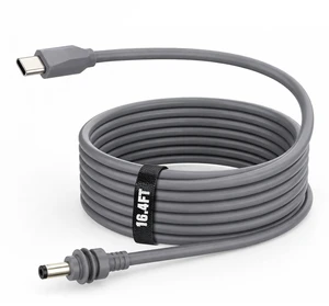 Starlink Mini Cable,18 AWG 16.4FT Waterproof USB C to DC Power Cable | Weather Resistant, Secure Fit, Compatible with 100W+ Power Bank & PD Source, Suitable for Outdoor Camping Exploration Starlink Mini Cable,18 AWG 16.4FT Waterproof USB C to DC Power Cable | Weather Resistant, Secure Fit, Compatible with 100W+ Power Bank & PD Source, Suitable for Outdoor Camping Exploration