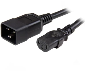 6ft (1.8m) Heavy Duty Extension Cord, IEC 320 C13 To IEC 320 C20 Black Extension Cord, 15A 125V, 14AWG, Heavy Gauge Extension Cable, Heavy Duty AC Power Cord, UL Listed (PXTC13C20146) 6ft (1.8m) Heavy Duty Extension Cord, IEC 320 C13 To IEC 320 C20 Black Extension Cord, 15A 125V, 14AWG, Heavy Gauge Extension Cable, Heavy Duty AC Power Cord, UL Listed (PXTC13C20146)