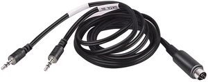 6-Pin Mini-DIN Male Plug to Dual 1/8" (3.5mm) Male Connector,3FT | Fit for YAESU FT-991,FT-891,FT-857,FT-897,FT-450,FT-900 with 6-pin Mini-DIN DATA port,For Digital Mode FT8/FT4/JT65/PSK Audio 6-Pin Mini-DIN Male Plug to Dual 1/8" (3.5mm) Male Connector,3FT | Fit for YAESU FT-991,FT-891,FT-857,FT-897,FT-450,FT-900 with 6-pin Mini-DIN DATA port,For Digital Mode FT8/FT4/JT65/PSK Audio