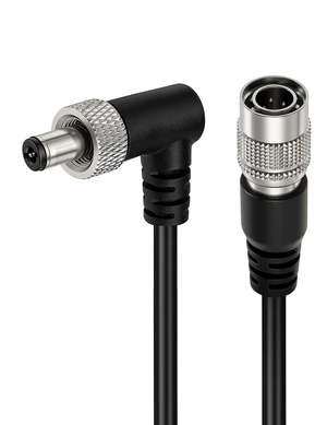 Hirose 4 Pin Male to Elbow Locking 2.5DC Power Cable for Shogun Flame Ninja Inferno/Lectrosonics SR receivers (Straight Cable) Hirose 4 Pin Male to Elbow Locking 2.5DC Power Cable for Shogun Flame Ninja Inferno/Lectrosonics SR receivers (Straight Cable)