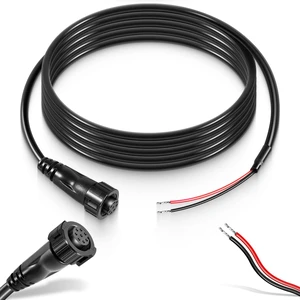 720085-1 Power Cable 6 Feet, PC12 Power Cord 8-Pin for Solix, Onix | Compatible with Humminbird Solix and Onix Series All Models 720085-1 Power Cable 6 Feet, PC12 Power Cord 8-Pin for Solix, Onix | Compatible with Humminbird Solix and Onix Series All Models