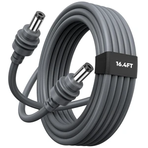 Starlink Mini Power Cable 16.4FT/5M, Replacement DC Power Cable | 18AWG DC to DC Male to Male Waterproof Replacement Cord Compatible with Starlink Mini, Ideal for RV, Truck, Travel, Camping Starlink Mini Power Cable 16.4FT/5M, Replacement DC Power Cable | 18AWG DC to DC Male to Male Waterproof Replacement Cord Compatible with Starlink Mini, Ideal for RV, Truck, Travel, Camping