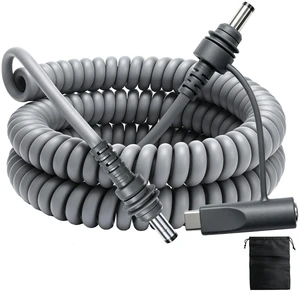 Starlink Mini Power Cable 19.7ft, 2-in-1 Coiled Starlink Mini Cable | 18AWG Waterproof Replacement DC to DC Power Cable, Starlink Mini USB C Cable Input PD100W 20V/3.5A, Work with 100W+PD Source Starlink Mini Power Cable 19.7ft, 2-in-1 Coiled Starlink Mini Cable | 18AWG Waterproof Replacement DC to DC Power Cable, Starlink Mini USB C Cable Input PD100W 20V/3.5A, Work with 100W+PD Source