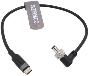 12V USB C Type-C to Locking DC 5.5x2.5mm Right Angle PD Trigger Power Cable for KiPRO LCD Atomos Ninja V Monitor 12V USB C Type-C to Locking DC 5.5x2.5mm Right Angle PD Trigger Power Cable for KiPRO LCD Atomos Ninja V Monitor