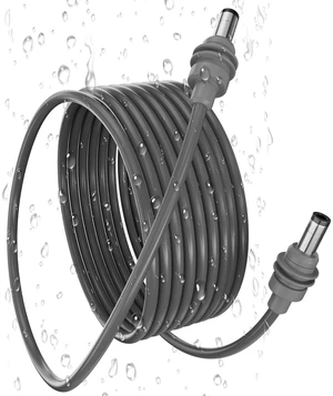 Compatible with Starlink Mini Power Cord, 16.4-Foot DC to DC Extension Cable Male Connector, Wire Diameter 18AWG, Suitable for Starlink mini Outdoor Waterproof Power Cord Replacement Accessories Compatible with Starlink Mini Power Cord, 16.4-Foot DC to DC Extension Cable Male Connector, Wire Diameter 18AWG, Suitable for Starlink mini Outdoor Waterproof Power Cord Replacement Accessories