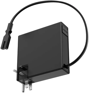 Retractable 2 Prong AC C8 Power Cord with 39.37in Cable | One-Touch Retractable Charging Cable, Reversible Plug, IEC C7 Figure 8 for TV, PS5, PlayStation, Xbox, Printer, Black Retractable 2 Prong AC C8 Power Cord with 39.37in Cable | One-Touch Retractable Charging Cable, Reversible Plug, IEC C7 Figure 8 for TV, PS5, PlayStation, Xbox, Printer, Black