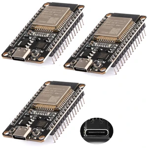 ESP32S 30Pin ESP32 Type-C ESP 32 Development Board NodeMCU Development Board ESP32-WROOM-32 2.4 GHz WLAN CP-2102 (USB-C 30PIN 3pcs) ESP32S 30Pin ESP32 Type-C ESP 32 Development Board NodeMCU Development Board ESP32-WROOM-32 2.4 GHz WLAN CP-2102 (USB-C 30PIN 3pcs)