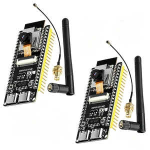 ESP32-S3-CAM Development Board with OV3660 Camera +Antenna, 16MB Flash 8MB PSRAM ESP32-S3 N16R8 Module with Dual USB-C WiFi BT MCU Microcontroller for IoT, MicroPython,DIY Projects and AI Project ESP32-S3-CAM Development Board with OV3660 Camera +Antenna, 16MB Flash 8MB PSRAM ESP32-S3 N16R8 Module with Dual USB-C WiFi BT MCU Microcontroller for IoT, MicroPython,DIY Projects and AI Project
