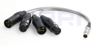 10Pin to XLR 3Pin Atomos Breakout Audio Cable for Shogun Monitor Recorder (10pin-3XLR) 10Pin to XLR 3Pin Atomos Breakout Audio Cable for Shogun Monitor Recorder (10pin-3XLR)
