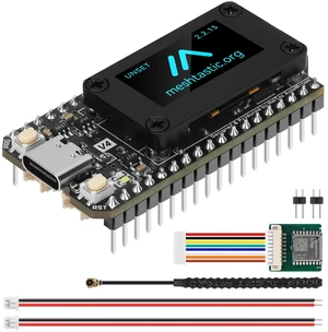 ESP32 LoRa V4 Development Board for Meshtastic MeshCore LoRaWAN IoT 1pcs | Meshtastic Devices, L76K GNSS Module Precise Positioning, ESP32-S3 16MB Flash, WiFi BLE, 28dBm High Power SX1262 LoRa ESP32 LoRa V4 Development Board for Meshtastic MeshCore LoRaWAN IoT 1pcs | Meshtastic Devices, L76K GNSS Module Precise Positioning, ESP32-S3 16MB Flash, WiFi BLE, 28dBm High Power SX1262 LoRa