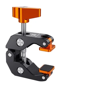K&F CONCEPT Camera Mount Clamp, Super Crab Clamp Rotatable Clamping Block | 1/4" and 3/8" Thread Holes for Round Pipe Flat Surface, Camera Mounts, and Other Photographic Accessories, MS65 K&F CONCEPT Camera Mount Clamp, Super Crab Clamp Rotatable Clamping Block | 1/4" and 3/8" Thread Holes for Round Pipe Flat Surface, Camera Mounts, and Other Photographic Accessories, MS65