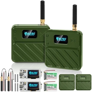 2 Set ESP32 LoRa V3 Development Board with 915MHz Antenna + 1100mAh Battery + Meshtastic Case, ESP32-S3 SX1262 Integrated WiFi Bluetooth OLED Display for Arduino LoRaWAN (N32 Plus, Green) 2 Set ESP32 LoRa V3 Development Board with 915MHz Antenna + 1100mAh Battery + Meshtastic Case, ESP32-S3 SX1262 Integrated WiFi Bluetooth OLED Display for Arduino LoRaWAN (N32 Plus, Green)