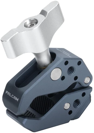 Super Clamp, Crab-Shaped Super Clamp with 1/4", 3/8" and Arri Locating Pin Threaded Holes,T-Shaped Wingnut-F22A4801 Super Clamp, Crab-Shaped Super Clamp with 1/4", 3/8" and Arri Locating Pin Threaded Holes,T-Shaped Wingnut-F22A4801