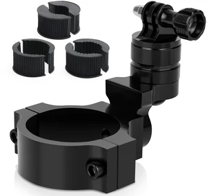 Camera Mount Holder UTV ATV Fit for GoPro Hero, SJ, DJL, Insta360 | Aluminum Roll Bar Clamp With 360° Rotation,Fits 1, 1.5, 1.75 And 2 Inch Tubes On UTVs Polaris, Can-Am, Kawasaki, Yamaha, Boat Camera Mount Holder UTV ATV Fit for GoPro Hero, SJ, DJL, Insta360 | Aluminum Roll Bar Clamp With 360° Rotation,Fits 1, 1.5, 1.75 And 2 Inch Tubes On UTVs Polaris, Can-Am, Kawasaki, Yamaha, Boat