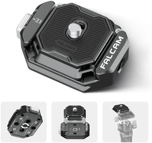 F38 Multi-Hole Camera Quick Release Plate Kit | 1/4" to 3/8" Mount Quick Release System QR Plate Camera Tripod Mount Adapter for Sony Canon Monopod DSLR Stabilizer Slider F38 Multi-Hole Camera Quick Release Plate Kit | 1/4" to 3/8" Mount Quick Release System QR Plate Camera Tripod Mount Adapter for Sony Canon Monopod DSLR Stabilizer Slider