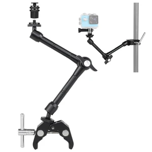 11" Magic Arm Clamp with Super Clamp | ARRI 1/4" Thread, ARRI 3/8" Thread 11" Magic Arm Clamp with Super Clamp | ARRI 1/4" Thread, ARRI 3/8" Thread