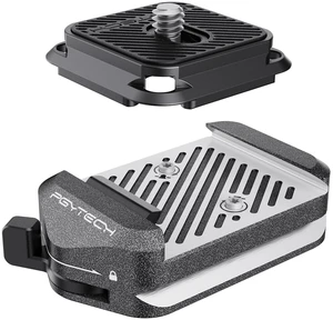 Quick Release Plate & Clamp V2 Arca Swiss Camera Mount Adapter | with 1/4" to 3/8" Screw Thread for Sony/Nikon/Fuji/Canon/DJI Switch Between Tripod/Monopod/Slider/Stabilizer Quick Release Plate & Clamp V2 Arca Swiss Camera Mount Adapter | with 1/4" to 3/8" Screw Thread for Sony/Nikon/Fuji/Canon/DJI Switch Between Tripod/Monopod/Slider/Stabilizer