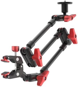 REFLEX CAMERA Metal Articulating 32" Magic Arm with Super Clamp Overhead Camera Mount 1kg Load Capacity, Boom Arm with 1/4", 3/8" Screws Mounts - Photography, Videography & Streaming - Adjustable REFLEX CAMERA Metal Articulating 32" Magic Arm with Super Clamp Overhead Camera Mount 1kg Load Capacity, Boom Arm with 1/4", 3/8" Screws Mounts - Photography, Videography & Streaming - Adjustable