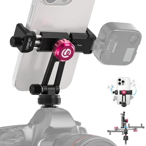 MA61 Metal Phone Tripod Mount with Cold Shoe, 360° Adjustable Hot Shoe Camera Phone Mount for iPhone 17 16 15 14 Pro Max, Samsung, Aluminum Alloy Clamp for Vlogging, Live Streaming, Video MA61 Metal Phone Tripod Mount with Cold Shoe, 360° Adjustable Hot Shoe Camera Phone Mount for iPhone 17 16 15 14 Pro Max, Samsung, Aluminum Alloy Clamp for Vlogging, Live Streaming, Video