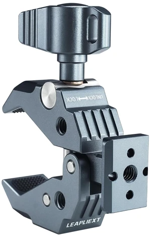 Crab-Shaped Super Clamp, Aluminum c clamp Suitable for Magic Arm, 1/4"-20, 3/8"-16 Threaded HolesAnd NATO Slides, 11lbs/5kg Payload, Compatible with Cameras, Monitors, LED Lights, etc. Crab-Shaped Super Clamp, Aluminum c clamp Suitable for Magic Arm, 1/4"-20, 3/8"-16 Threaded HolesAnd NATO Slides, 11lbs/5kg Payload, Compatible with Cameras, Monitors, LED Lights, etc.