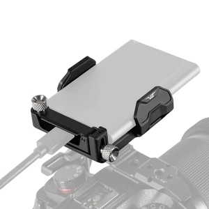 Tilta Universal SSD Drive Holder V2 - Black | Compatible with Most Camera Cages via 1/4"-20 Threads | Extendable Cable Clamp | Rubber Protection | Lightweight, Durable, & Portable Tilta Universal SSD Drive Holder V2 - Black | Compatible with Most Camera Cages via 1/4"-20 Threads | Extendable Cable Clamp | Rubber Protection | Lightweight, Durable, & Portable