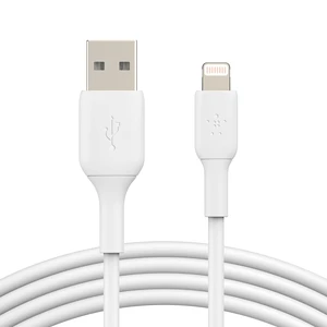 BoostCharge Lightning Cable - 9.8ft/3M - MFi Certified Apple iPhone Charger USB to Lightning Cable - iPhone Cable - iPhone Charger Cord - Apple Charger - USB Phone Charger - White BoostCharge Lightning Cable - 9.8ft/3M - MFi Certified Apple iPhone Charger USB to Lightning Cable - iPhone Cable - iPhone Charger Cord - Apple Charger - USB Phone Charger - White