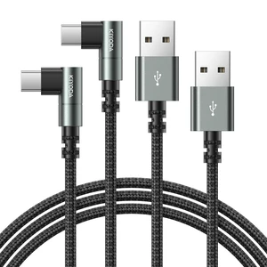 USB C Cable 90 Degree USB to USB C Cable Fast Charging 3A, Durable Braided | Braided USB A to USB C Cable for Car, 2Pack Right Angle USB C Charging Cord for iPhone 18/17/16/15/Galaxy S26 S25 and More USB C Cable 90 Degree USB to USB C Cable Fast Charging 3A, Durable Braided | Braided USB A to USB C Cable for Car, 2Pack Right Angle USB C Charging Cord for iPhone 18/17/16/15/Galaxy S26 S25 and More