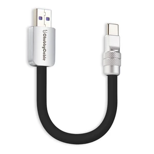 Short USB A to C Cable 120W Charging Cable, Black, 10 inch | For iPhone 18/17/16/15 Series, MacBook Pro/Air, Galaxy S26/S25/S24, Silicone Fast Charge Cable, 6mm Thick Type C Charger Cord Short USB A to C Cable 120W Charging Cable, Black, 10 inch | For iPhone 18/17/16/15 Series, MacBook Pro/Air, Galaxy S26/S25/S24, Silicone Fast Charge Cable, 6mm Thick Type C Charger Cord