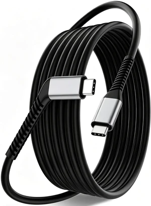 AR Smart Glasses Cable USB C 240W 20Gbps Data 4K60Hz USBC Display Cord 10FT | 120° Angled Type C Plug Anti-Break Reinforced Joints Fast Charging Cord 4K Video Display Wire for Xreal One/Air/for Rokid AR Smart Glasses Cable USB C 240W 20Gbps Data 4K60Hz USBC Display Cord 10FT | 120° Angled Type C Plug Anti-Break Reinforced Joints Fast Charging Cord 4K Video Display Wire for Xreal One/Air/for Rokid