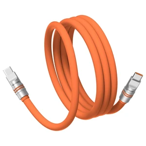 Fast Charging USB C to C Cable Ultra-Thick Soft Silicone USB C Cable 240W Charger Cord Compatible with iPhone 17/16/15 Series iPad, Orange, Type-C to Type-C, 4 FT Fast Charging USB C to C Cable Ultra-Thick Soft Silicone USB C Cable 240W Charger Cord Compatible with iPhone 17/16/15 Series iPad, Orange, Type-C to Type-C, 4 FT