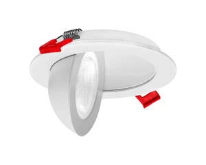 DGF 4-inch White Selectable Canless Floating Gimbal LED Recessed Downlight (DGF43120SRDWH) DGF 4-inch White Selectable Canless Floating Gimbal LED Recessed Downlight (DGF43120SRDWH)