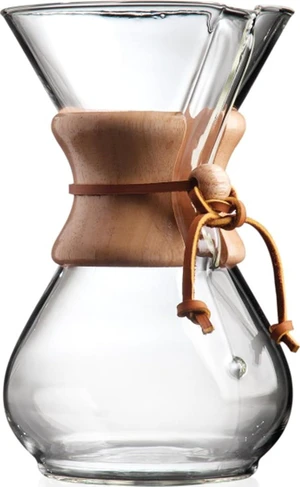 Chemex Pour-Over Glass Coffeemaker - Classic Series - 6-Cup - Exclusive Packaging Chemex Pour-Over Glass Coffeemaker - Classic Series - 6-Cup - Exclusive Packaging