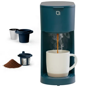 WILLOW K-Cup Coffee Maker, Single Serve Coffee Maker with 6 to 12oz Brew Size & Strong Brew Option, Single Cup Coffee maker made with 99% PCR Recycled Plastics, Coffee Machine WILLOW K-Cup Coffee Maker, Single Serve Coffee Maker with 6 to 12oz Brew Size & Strong Brew Option, Single Cup Coffee maker made with 99% PCR Recycled Plastics, Coffee Machine