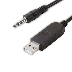 NITOMTYU TTL-232R-5V-AJ 3.5mm Audio Jack UART Adapter Cable, TTL to USB UART 5V Serial Converter Cable, 6 Feet NITOMTYU TTL-232R-5V-AJ 3.5mm Audio Jack UART Adapter Cable, TTL to USB UART 5V Serial Converter Cable, 6 Feet