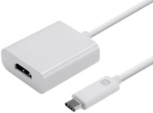 Monoprice USB-C to HDMI 2.0 Adapter - 4K@60Hz, Supports Up To 10Gbps Data Rate, USB 3.1 SuperSpeed, Compatible with MacOS, Windows, and Chrome OS, White - Select Series Monoprice USB-C to HDMI 2.0 Adapter - 4K@60Hz, Supports Up To 10Gbps Data Rate, USB 3.1 SuperSpeed, Compatible with MacOS, Windows, and Chrome OS, White - Select Series