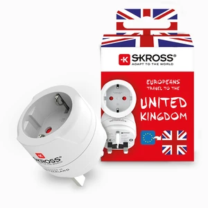 SKROSS Country Travel Adapter - Europe to UK SKROSS Country Travel Adapter - Europe to UK