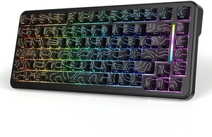 MAMBASNAKE M82 HE Rapid Trigger Mechanical Gaming Keyboard 75% Wired TKL with Adjustable Actuation,Hall Effect Magnetic Switch,8KHz Polling Rate,RGB Backlit,Top Mount for PC Mac Esport Gamer-Black MAMBASNAKE M82 HE Rapid Trigger Mechanical Gaming Keyboard 75% Wired TKL with Adjustable Actuation,Hall Effect Magnetic Switch,8KHz Polling Rate,RGB Backlit,Top Mount for PC Mac Esport Gamer-Black