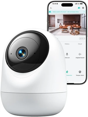 SITERWELL 2.5K Indoor Camera - Home & Pet Indoor Security Cameras with App, | 360°Pan-Tilt, Wifi,5G/2.4G,Two-Way Audio, Auto-Tracking, Night Vision,Enhanced Audio,Fits Baby,Pets SITERWELL 2.5K Indoor Camera - Home & Pet Indoor Security Cameras with App, | 360°Pan-Tilt, Wifi,5G/2.4G,Two-Way Audio, Auto-Tracking, Night Vision,Enhanced Audio,Fits Baby,Pets