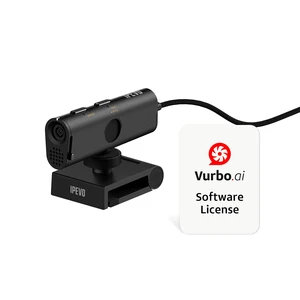 IPEVO VurboCam 4K Vurbo.ai-Powered Webcam, Ultra HD 13MP USB Camera for PC/Mac, AI Meeting Notes, Real-Time Translation, Noise Reduction Mic, Plug-and-Play for Zoom, Teams IPEVO VurboCam 4K Vurbo.ai-Powered Webcam, Ultra HD 13MP USB Camera for PC/Mac, AI Meeting Notes, Real-Time Translation, Noise Reduction Mic, Plug-and-Play for Zoom, Teams
