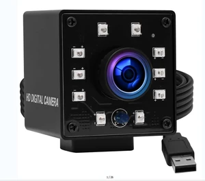 IR Infrared USB Camera for Computer, FHD High Speed Day Night Vision Webcam | 100FPS/480P, 60FPS/720P, 30FPS/1080P, Mini UVC USB2.0 Lightburn camera for laser, Plug & Play for Windows, Linux, Mac IR Infrared USB Camera for Computer, FHD High Speed Day Night Vision Webcam | 100FPS/480P, 60FPS/720P, 30FPS/1080P, Mini UVC USB2.0 Lightburn camera for laser, Plug & Play for Windows, Linux, Mac