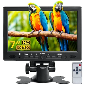 Hosyond 7 inch Small Monitor TFT LCD Display 1024X600 HDMI Mini Portable Screen for PC/TV/Camera/Gaming/Raspberry Pi Hosyond 7 inch Small Monitor TFT LCD Display 1024X600 HDMI Mini Portable Screen for PC/TV/Camera/Gaming/Raspberry Pi